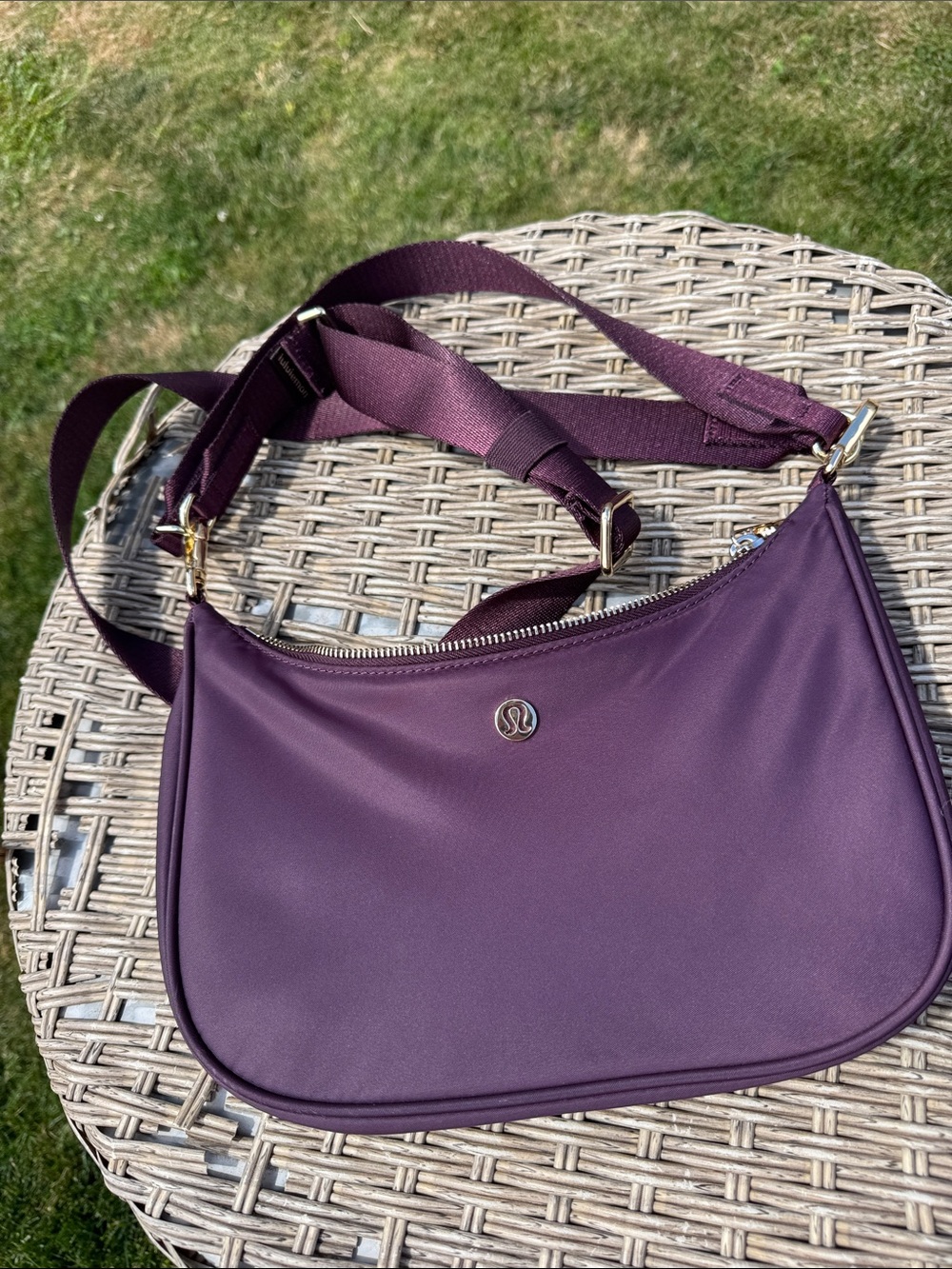 lululemon athletica Plum Shoulder Crossbody Bag